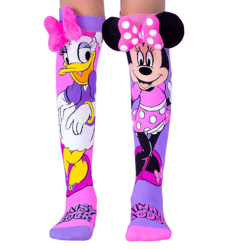 Minnie and Daisy Disney Socks with Bows - MADMIA
