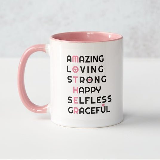 Mothers Day Mug Gift - M.O.T.H.E.R. - The WPop Shop