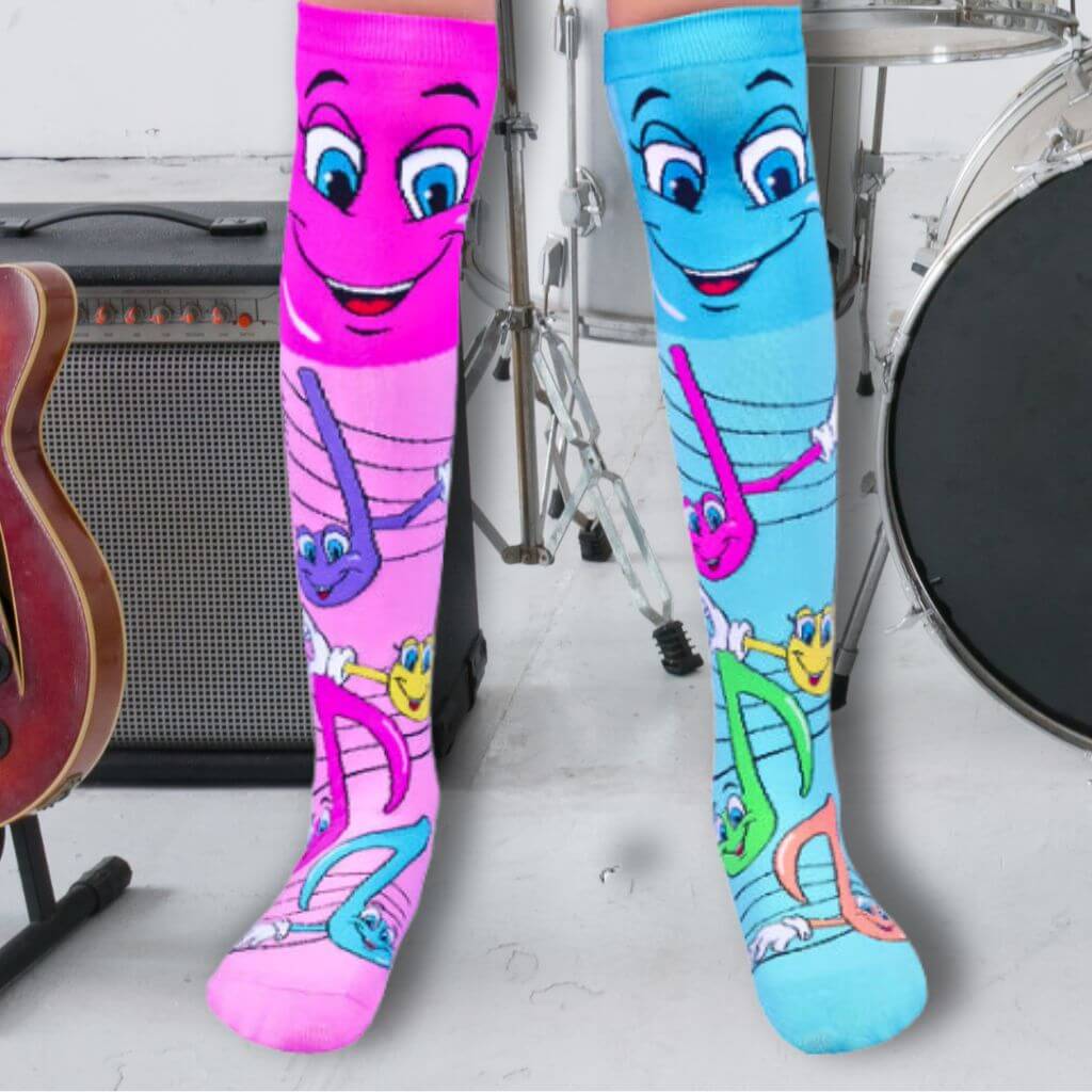 Music Notes Socks – Preschoolers - The WPop Shop