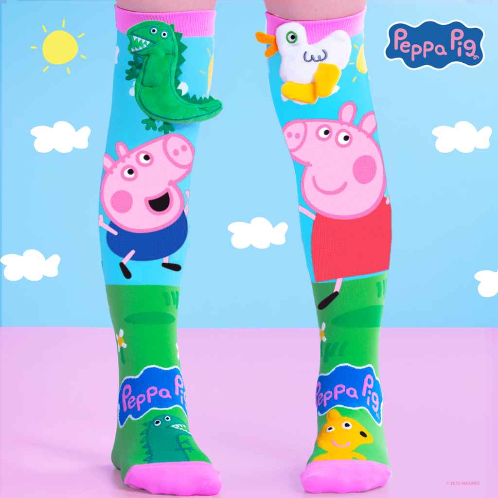 Peppa Pig and George Crazy Socks – Preschoolers - The WPop Shop