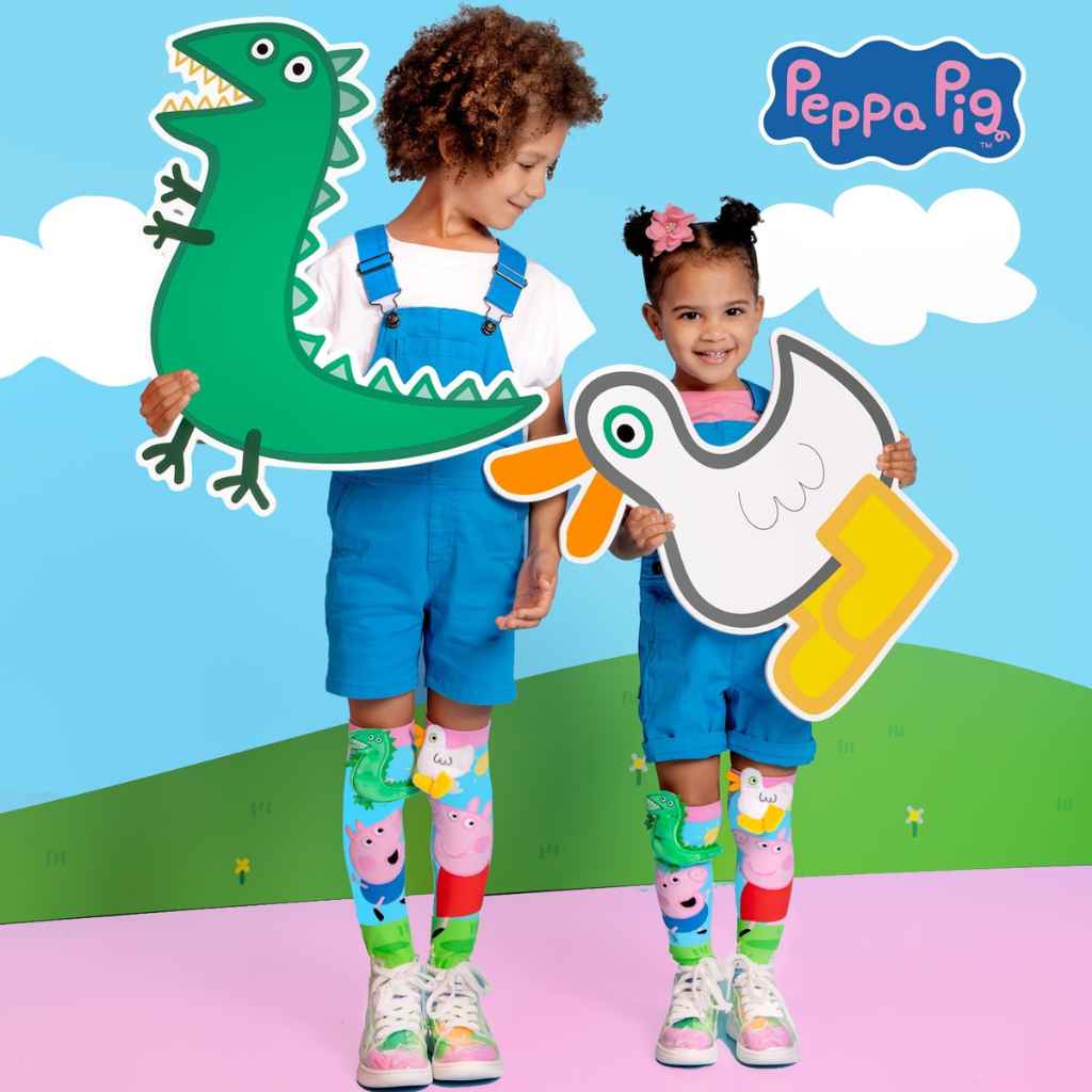 Peppa Pig and George Crazy Socks – Preschoolers - The WPop Shop