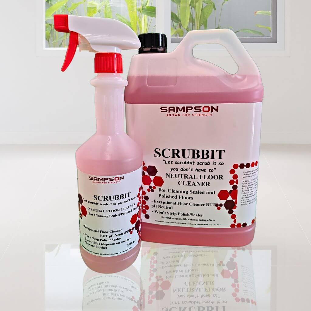 Scrubbit Floor Cleaner for Sealed/Polished Floors - The WPop Shop