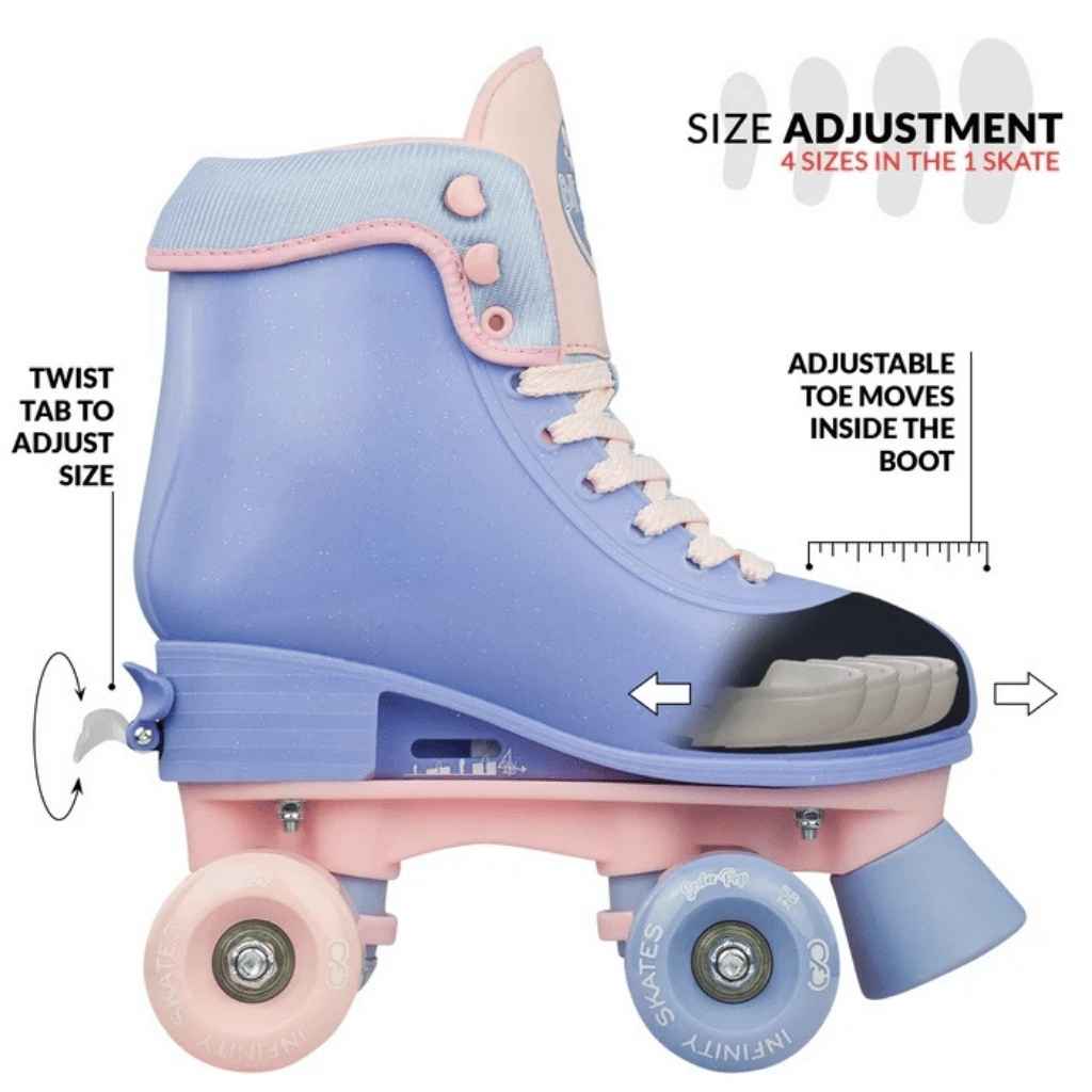 SODA POP Size Adjustable Rollerskates - Crazy Skates - The WPop Shop