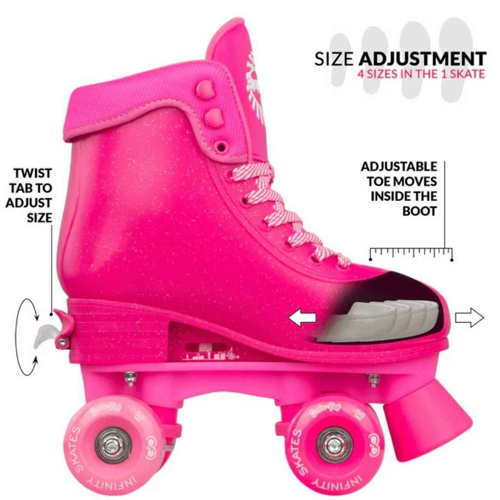 SODA POP Size Adjustable Rollerskates - Crazy Skates - The WPop Shop