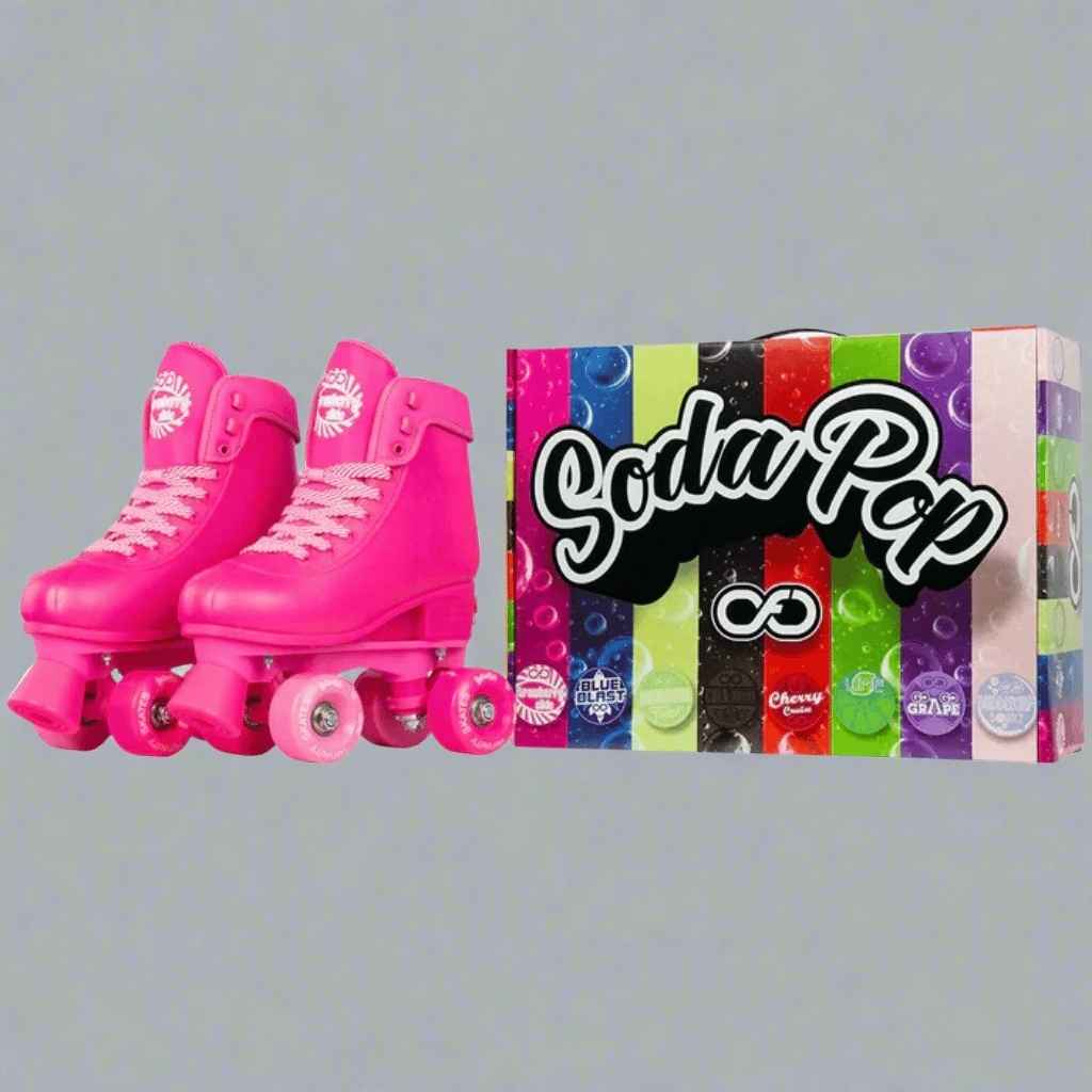 SODA POP Size Adjustable Rollerskates - Crazy Skates - The WPop Shop