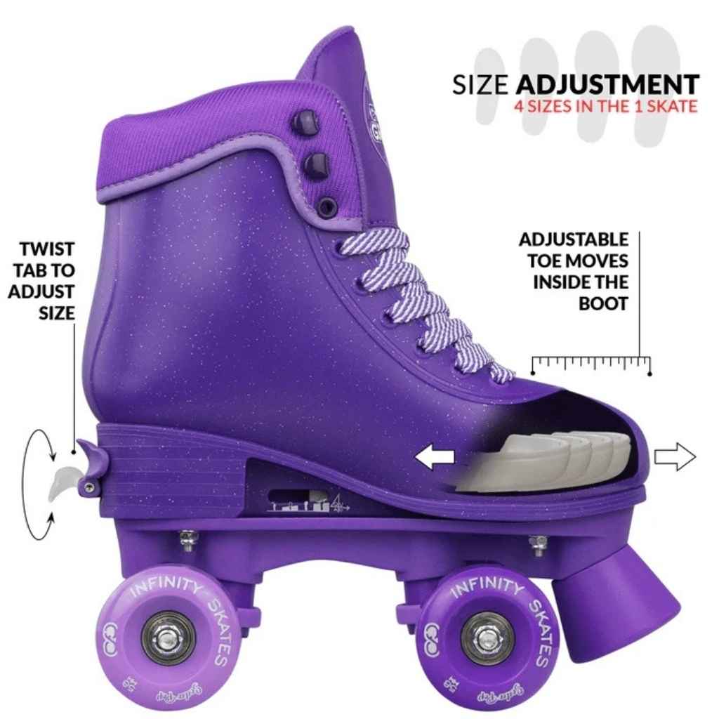 SODA POP Size Adjustable Rollerskates - Crazy Skates - The WPop Shop