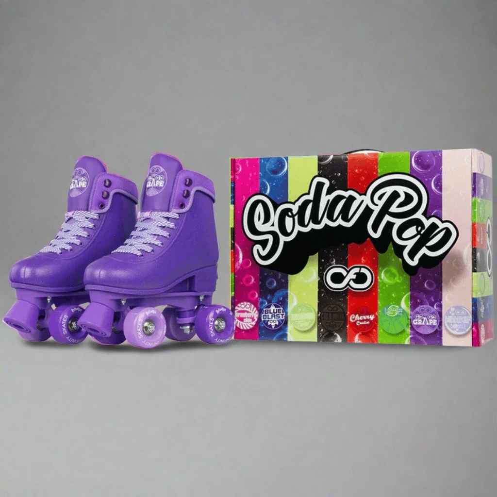 SODA POP Size Adjustable Rollerskates - Crazy Skates - The WPop Shop