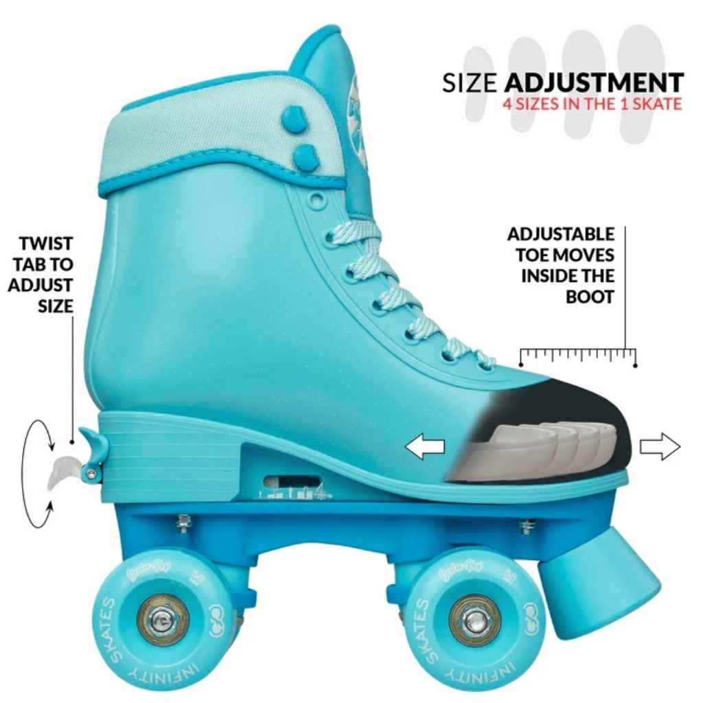SODA POP Size Adjustable Rollerskates - Crazy Skates - The WPop Shop