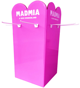 MADMIA Rotating Countertop Sock Display Stand