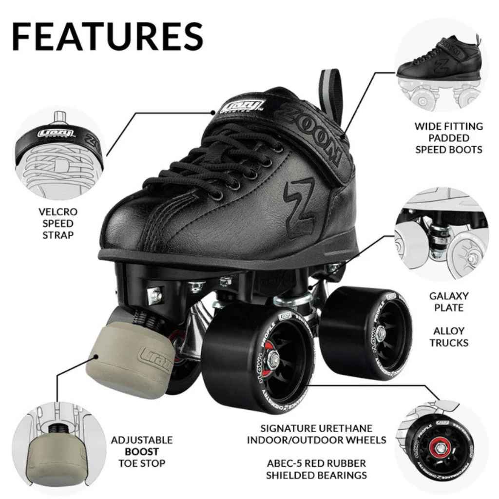 ZOOM Speed Skates - Crazy Skates - The WPop Shop