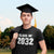 T-Shirt Class of Graduation White on Black