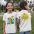 Kidz Biz White T-Shirt Front and Back