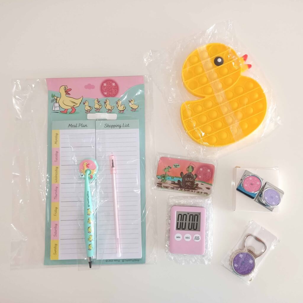 Mothers Day Mother Duck Set including all Fridge Magnets