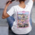 Kids T-Shirt White Front WT Heck Skater Girl 5