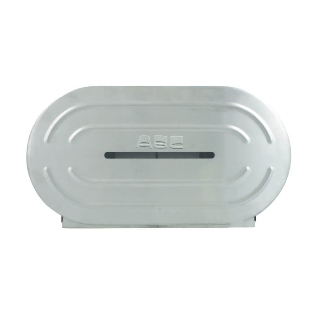 ABC Jumbo Toilet Roll Dispenser (Dual/Twin) - Stainless Steel - The WPop Shop
