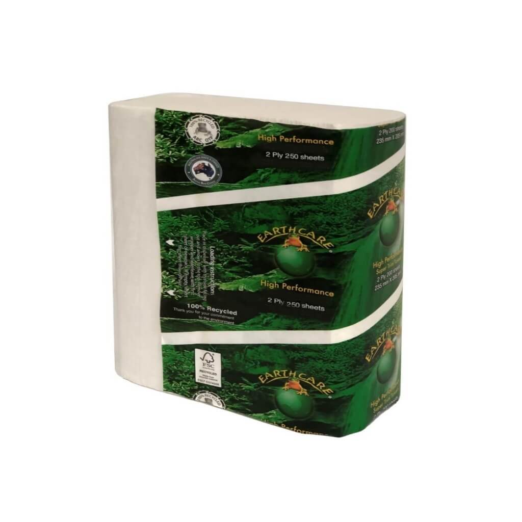 Earthcare Interleaved Toilet Tissue Refill Rolls (2 Ply) x 36 - The WPop Shop