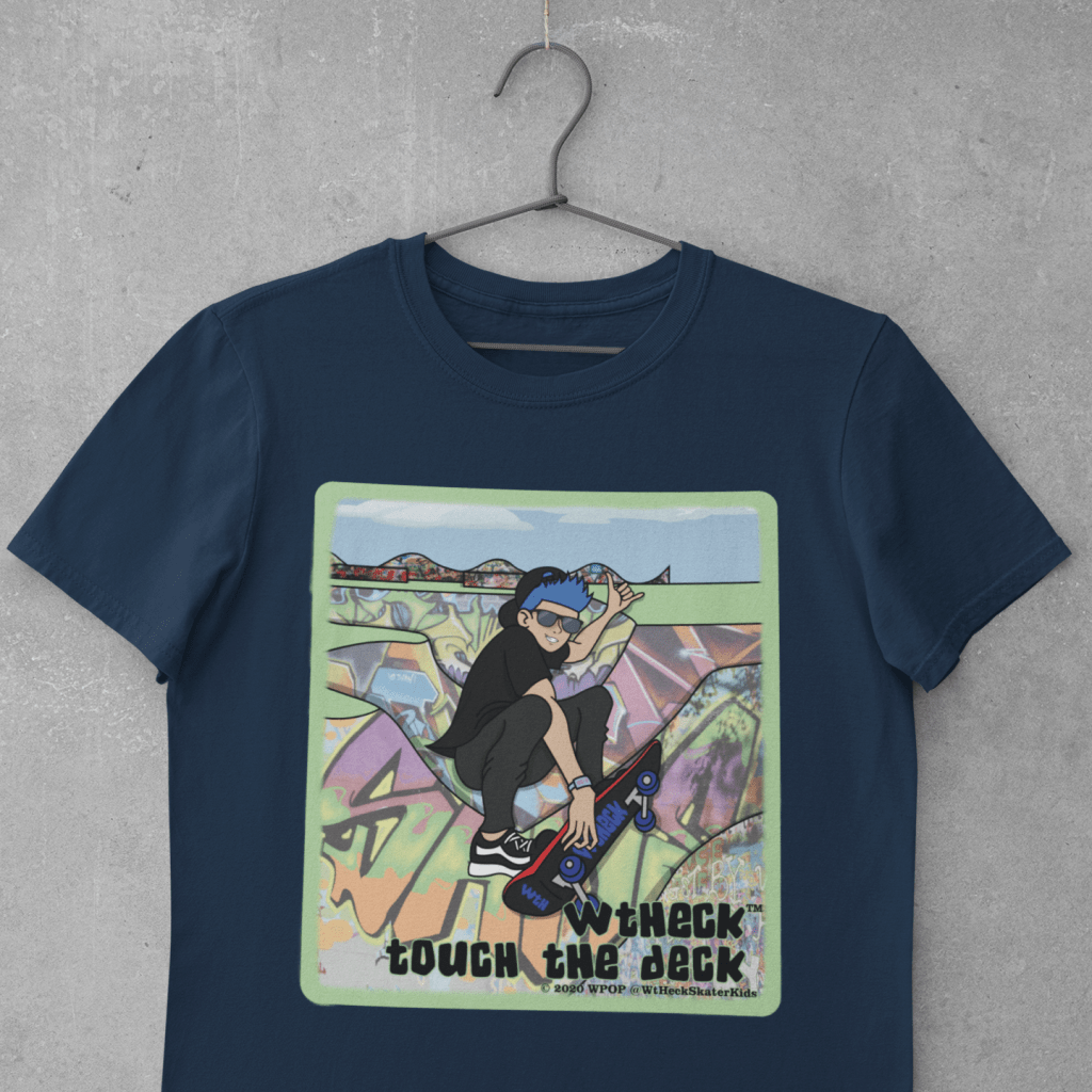 Little Skater Boy T-Shirt - The WPop Shop