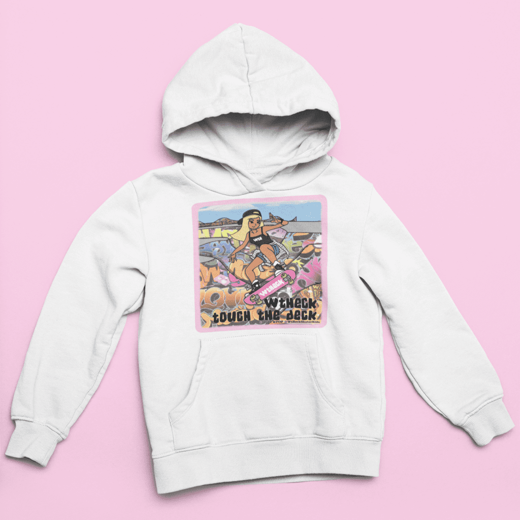 Little WTHeck Skater Girl Hoodie - The WPop Shop