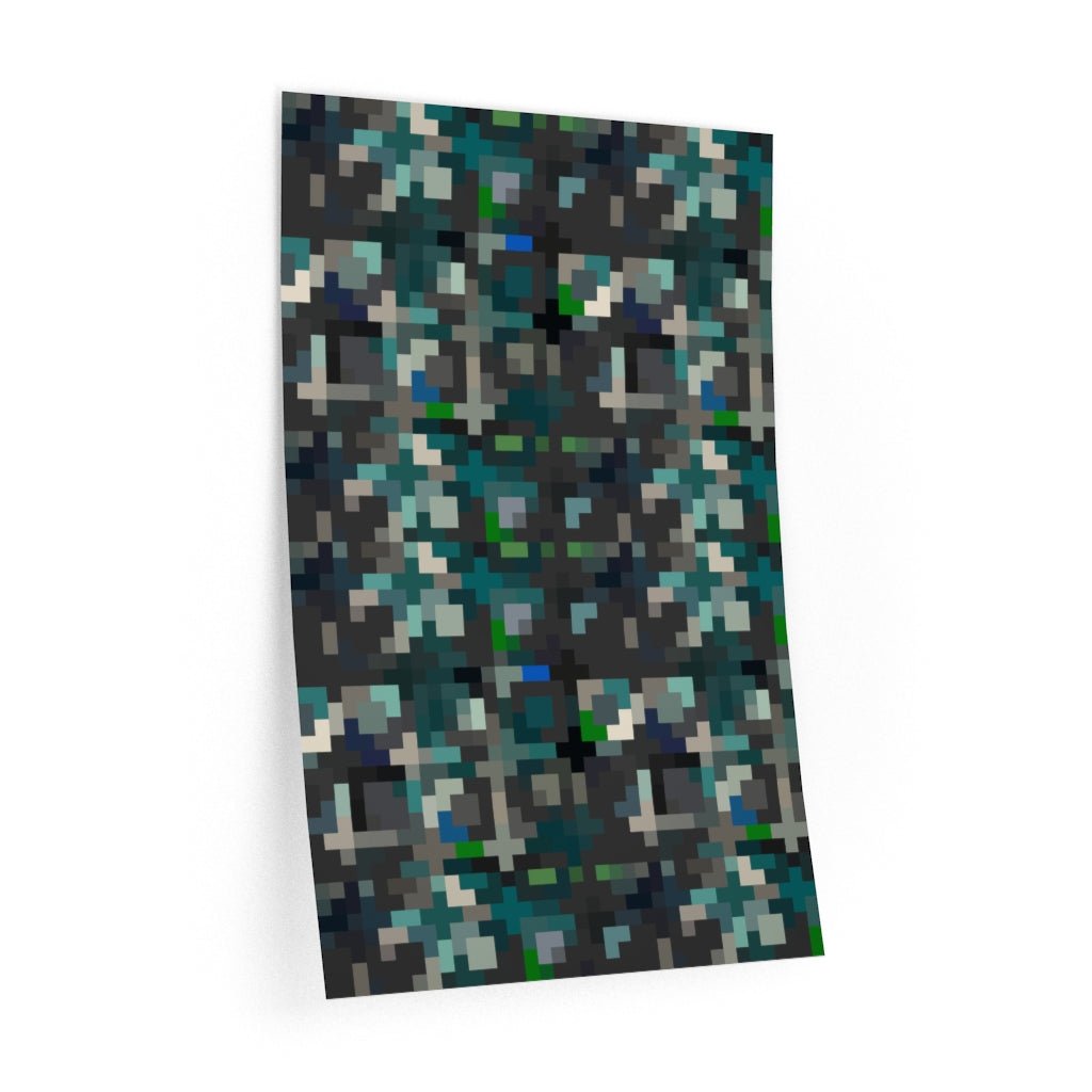 Pixels Wall Decal/Adhesive Poster - Minecraft™ - Style - The WPop Shop