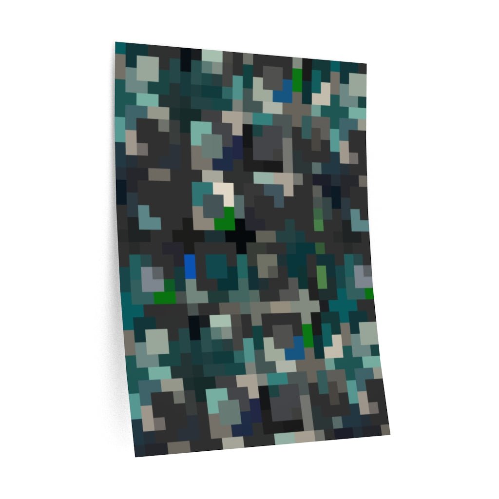Pixels Wall Decal/Adhesive Poster - Minecraft™ - Style - The WPop Shop