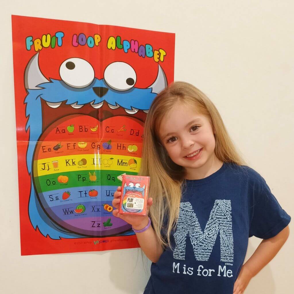 Preschooler Giftpack Bundle: Alphabet Poster, Playing Cards and T-Shirt - The WPop Shop