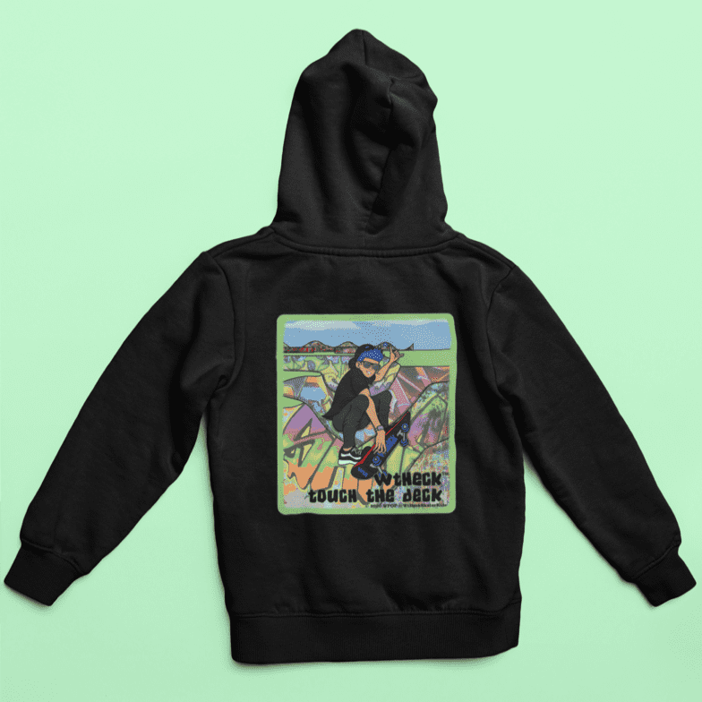 WtHeck Skater Boy Hoodie - The WPop Shop