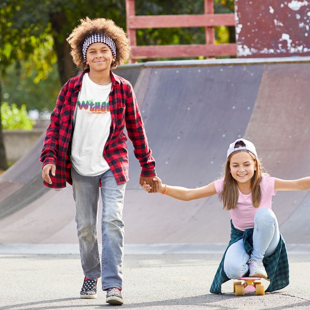 WtHeck Skater Boy T-Shirt - The WPop Shop