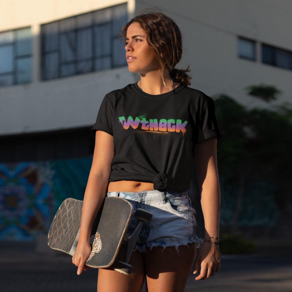 WtHeck Skater Girl T-Shirt - The WPop Shop